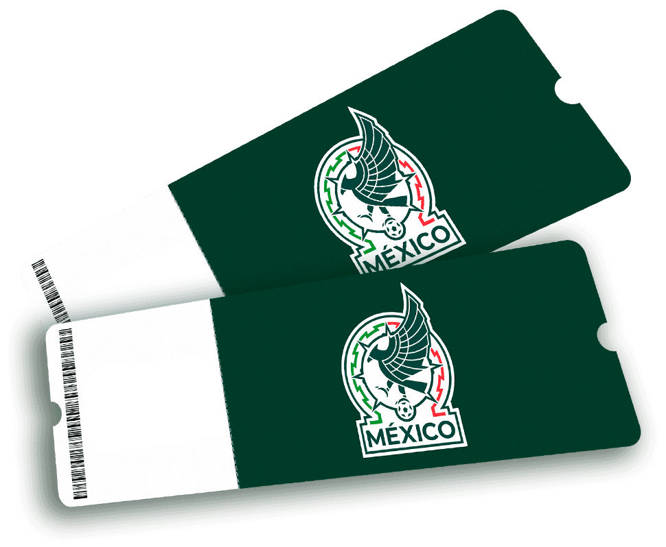 Boletos de selección mexicana